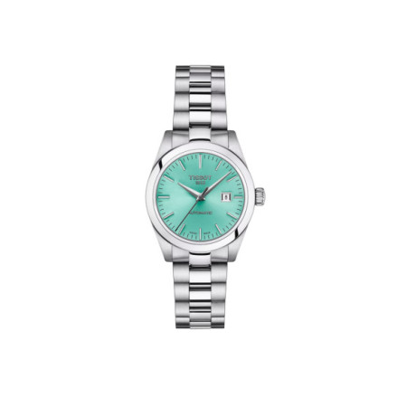 Reloj Tissot T-My Lady Automatic T132.007.11.091.00. Género: Mujer. Material: Acero. Tamaño: Menos de 32mm. Correa: Acero. Color esfera: Verde. Estilo: Clásico. Movimiento: Automático. Características técnicas: Calendario,Hora y segundero,Reserva de marcha