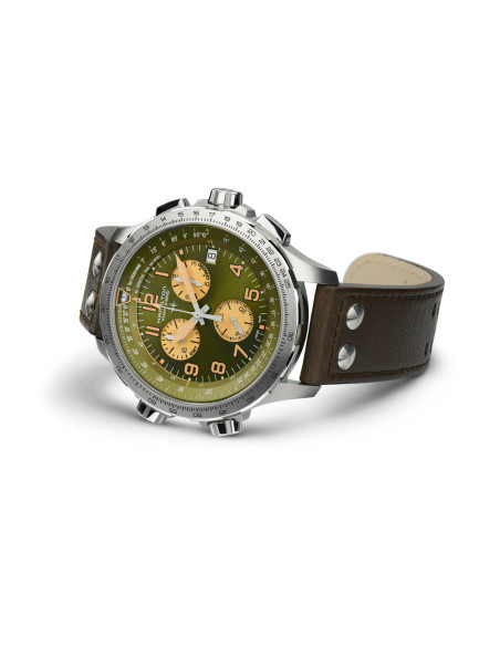 Reloj Hamilton Khaki Aviation X-Wind GMT Chrono Quartz H77932560