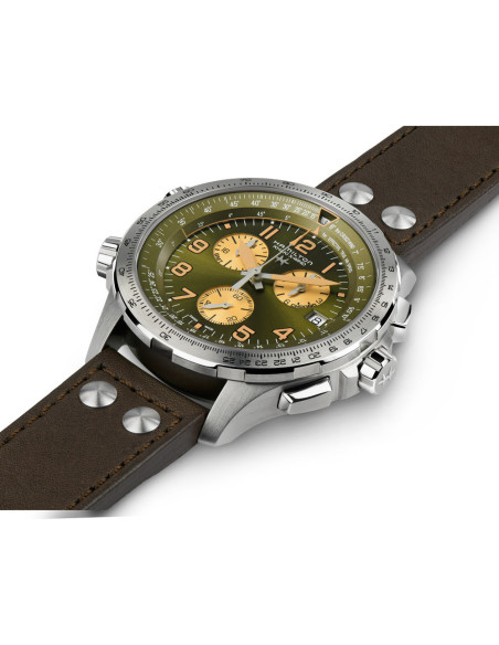 Reloj Hamilton Khaki Aviation X-Wind GMT Chrono Quartz H77932560