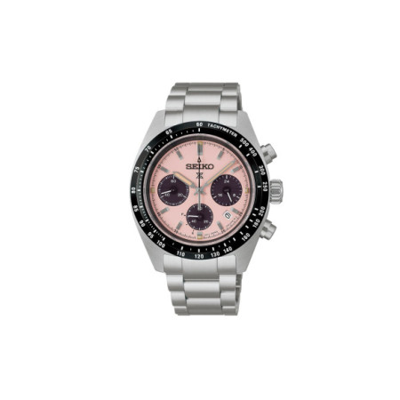 Reloj Seiko Prospex Speedtimer SSC963P1. Género: Hombre. Material: Acero. Tamaño: De 39mm a 42mm. Correa: Acero. Color esfera: Otros. Estilo: Casual. Movimiento: Solar. Características técnicas: Calendario,Cronógrafo,Hora y segundero
