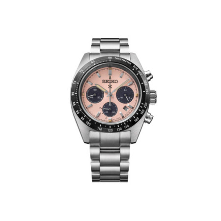 Reloj Seiko Prospex Speedtimer SSC963P1. Género: Hombre. Material: Acero. Tamaño: De 39mm a 42mm. Correa: Acero. Color esfera: Otros. Estilo: Casual. Movimiento: Solar. Características técnicas: Calendario,Cronógrafo,Hora y segundero