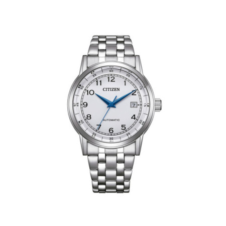Reloj Citizen Automatic Classic NJ0210-56A. Género: Hombre. Material: Acero. Tamaño: De 39mm a 42mm. Correa: Acero. Color esfera: Blanco. Estilo: Clásico. Movimiento: Automático. Características técnicas: Calendario,Hora y segundero,Reserva de marcha