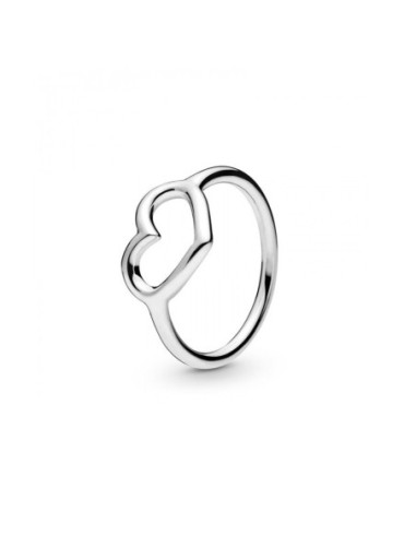 Anillo Pandora Corazón Abierto Pulido 198613C00