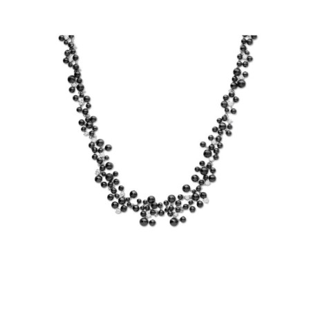 Gargantilla Oro Blanco Y Diamantes. Género: Mujer. Material: Oro blanco. Piedras: Diamantes
