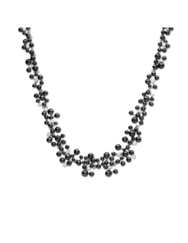 Gargantilla Oro Blanco Y Diamantes