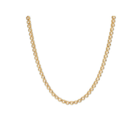 Gargantilla Oro Amarillo Y Diamantes. Género: Mujer. Material: Oro amarillo. Piedras: Diamantes