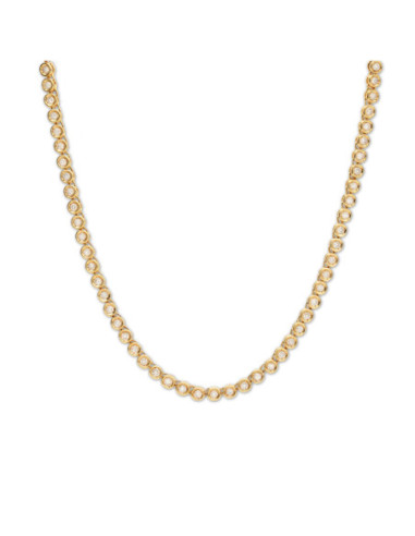 Gargantilla Oro Amarillo Y Diamantes