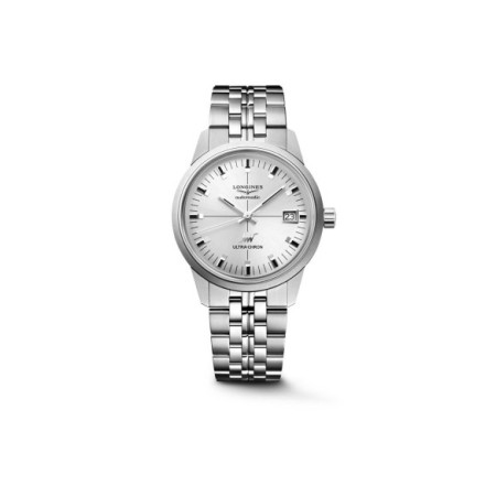 Reloj Longines Ultra-Chron Classic L2.537.4.72.6. Género: Hombre,Mujer. Material: Acero. Tamaño: De 32mm a 38mm. Correa: Acero. Color esfera: Plata. Estilo: Casual. Movimiento: Automático. Características técnicas: Calendario,Reserva de marcha,Hora y segundero