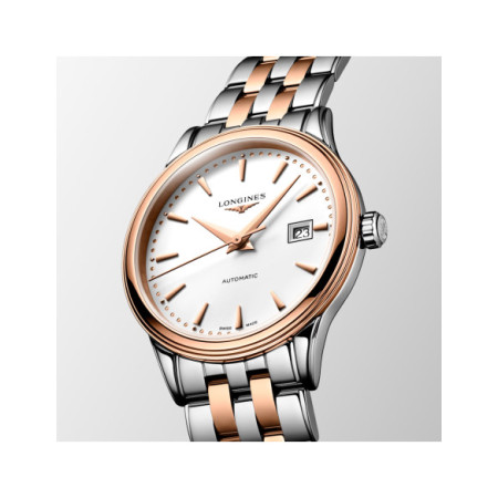 Reloj Longines Flagship Classic L4.374.3.90.7. Género: Mujer. Material: Acero. Tamaño: Menos de 32mm. Correa: Acero. Color esfera: Blanco. Estilo: Clásico. Movimiento: Automático. Características técnicas: Calendario,Hora y segundero,Reserva de marcha