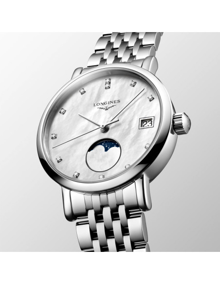 Reloj Longines Elegant Collection Moonphase L4.330.4.87.6