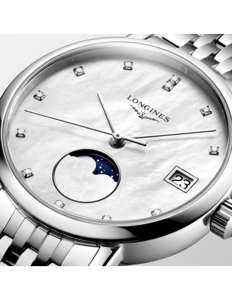 Reloj Longines Elegant Collection Moonphase L4.330.4.87.6