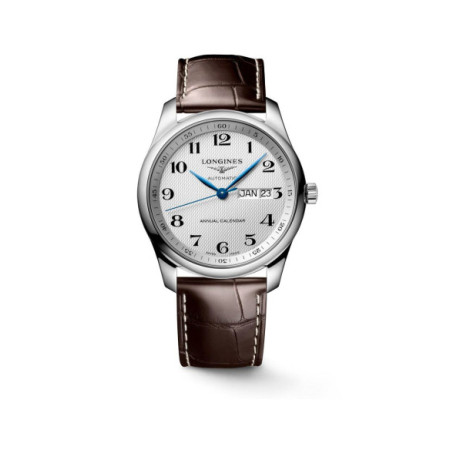 Reloj Longines Master Collection L2.910.4.78.3. Género: Hombre. Material: Acero. Tamaño: De 39mm a 42mm. Correa: Piel. Color esfera: Plata. Estilo: Clásico. Movimiento: Automático. Características técnicas: Calendario,Reserva de marcha,Hora y segundero
