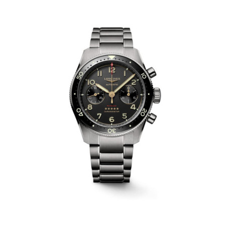 Reloj Longines Spirit Flyback Titanium L3.821.1.53.6. Género: Hombre. Material: Titanio. Tamaño: De 39mm a 42mm. Correa: Titanio. Color esfera: Gris. Estilo: Deportivo. Movimiento: Automático. Características técnicas: Hora y segundero,Reserva de marcha