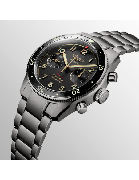 Reloj Longines Spirit Flyback Titanium L3.821.1.53.6