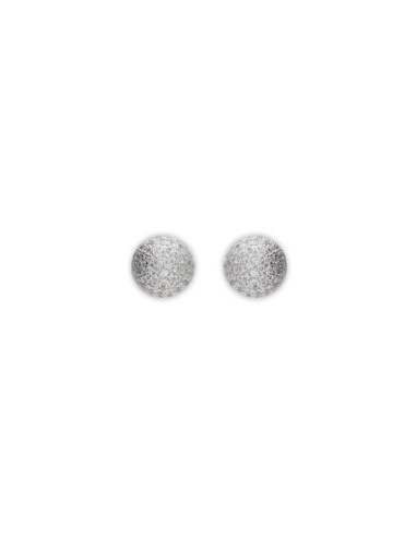 Pendientes Oro Blanco Y Diamantes