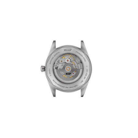 Reloj Tissot Visodate 39 mm T157.407.16.031.00. Género: Hombre. Material: Acero. Tamaño: De 39mm a 42mm. Correa: Piel. Color esfera: Plata. Estilo: Clásico. Movimiento: Automático. Características técnicas: Calendario,Reserva de marcha,Hora y segundero