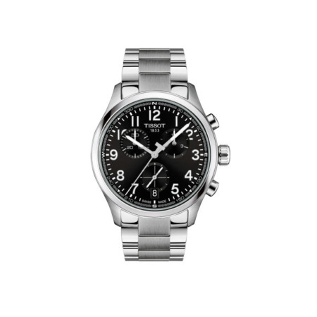 Reloj Tissot Chrono L 42MM T116.417.11.052.00. Género: Hombre. Material: Acero. Tamaño: De 39mm a 42mm. Correa: Acero. Color esfera: Negro. Estilo: Clásico. Movimiento: Cuarzo. Características técnicas: Calendario,Hora y segundero