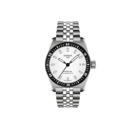 Reloj Tissot PR516 38MM T149.407.11.031.00. Género: Hombre. Material: Acero. Tamaño: De 32mm a 38mm. Correa: Acero. Color esfera: Blanco. Estilo: Deportivo. Movimiento: Automático. Características técnicas: Calendario,Reserva de marcha,Hora y segundero