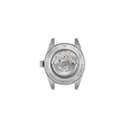 Reloj Tissot Gentleman 38MM T165.807.11.091.00. Género: Hombre. Material: Acero. Tamaño: De 32mm a 38mm. Correa: Acero. Color esfera: Verde. Estilo: Clásico. Movimiento: Automático. Características técnicas: Calendario,Hora y segundero,Reserva de marcha