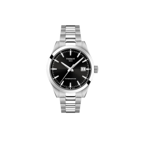 Reloj Tissot Gentleman 38MM T165.807.11.051.00. Género: Hombre. Material: Acero. Tamaño: De 32mm a 38mm. Correa: Acero. Color esfera: Negro. Estilo: Clásico. Movimiento: Automático. Características técnicas: Calendario,Hora y segundero,Reserva de marcha