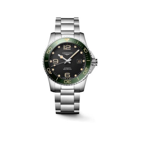 Reloj Longines Hydroconquest L3.781.4.05.6. Género: Hombre. Material: Acero. Tamaño: De 39mm a 42mm. Correa: Acero. Color esfera: Negro. Estilo: Deportivo. Movimiento: Automático. Características técnicas: Calendario,Reserva de marcha,Hora y segundero