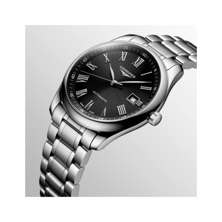 Reloj Longines Master Collection L2.793.4.59.6. Género: Hombre. Material: Acero. Tamaño: De 39mm a 42mm. Correa: Acero. Color esfera: Negro. Estilo: Cocktail,Clásico. Movimiento: Automático. Características técnicas: Hora y segundero,Calendario,Reserva de marcha
