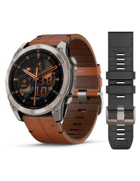 Reloj Garmin fēnix® 8 - 51 mm, Sapphire, AMOLED 010-02905-40