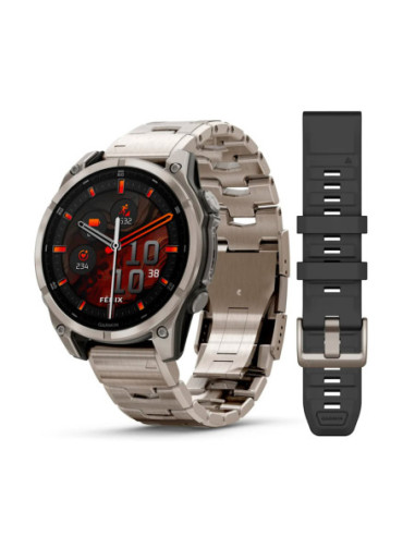 Reloj Garmin fēnix® 8 - 47 mm, AMOLED 010-02904-40