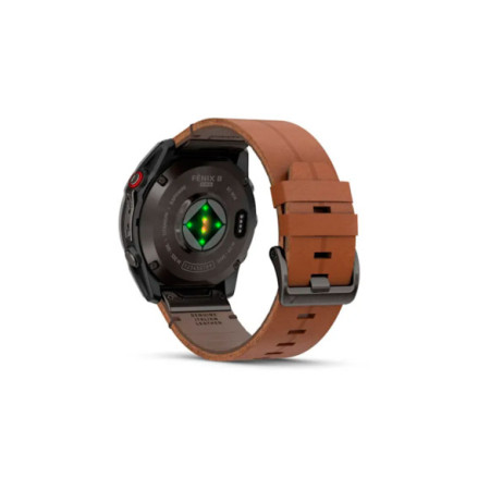 Reloj Garmin fēnix® 8 Pro - 51 mm, AMOLED 010-03199-40. Género: Hombre. Material: Titanio. Tamaño: Más de 46mm. Correa: Piel. Color esfera: Negro. Estilo: Deportivo,Tecnológico. Movimiento: Cuarzo. Características técnicas: Multifunción