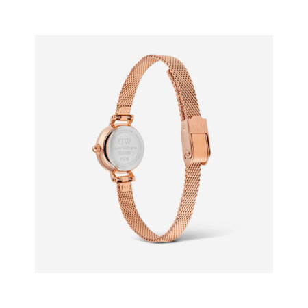 Reloj Daniel Wellington Petite Mini Esmerald Melrose DW00100742. Género: Mujer. Material: Acero. Tamaño: Menos de 32mm. Correa: Acero. Color esfera: Verde. Estilo: Clásico. Movimiento: Cuarzo. Características técnicas: Solo hora