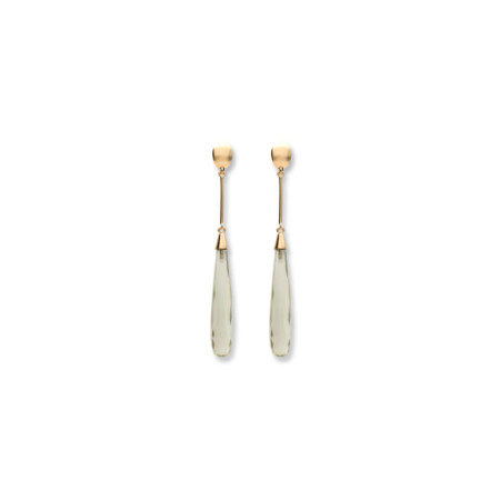 Pendientes Oro Amarillo Y Amatista. Género: Mujer. Material: Oro amarillo. Piedras: Amatistas