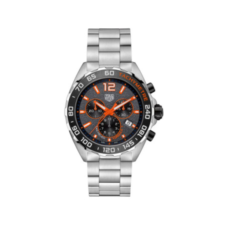 Reloj TAG Heuer Formula 1 Chronograph CAZ101AH.BA0842. Género: Hombre. Material: Acero,Cerámica. Tamaño: De 43mm a 46mm. Correa: Acero. Color esfera: Gris. Estilo: Deportivo. Movimiento: Cuarzo. Características técnicas: Calendario,Cronógrafo,Hora y segundero