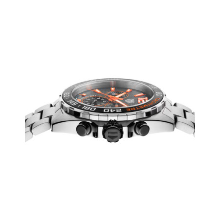 Reloj TAG Heuer Formula 1 Chronograph CAZ101AH.BA0842. Género: Hombre. Material: Acero,Cerámica. Tamaño: De 43mm a 46mm. Correa: Acero. Color esfera: Gris. Estilo: Deportivo. Movimiento: Cuarzo. Características técnicas: Calendario,Cronógrafo,Hora y segundero