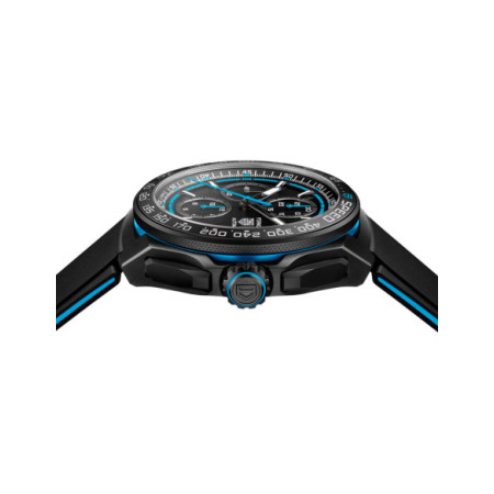 Reloj TAG Heuer Formula 1 Chronograph CBZ2084.FT8097. Género: Hombre. Material: Titanio. Tamaño: De 43mm a 46mm. Correa: Caucho. Color esfera: Negro,Azul. Estilo: Deportivo. Movimiento: Automático. Características técnicas: Calendario,Hora y segundero,Reserva de marcha,Cronógrafo