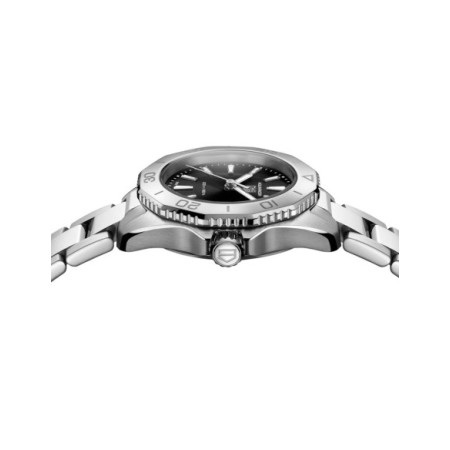 Reloj TAG Heuer Aquaracer Professional 200 WBP1410.BA0622. Género: Mujer. Material: Acero. Tamaño: Menos de 32mm. Correa: Acero. Color esfera: Negro. Estilo: Deportivo. Movimiento: Cuarzo. Características técnicas: Hora y segundero