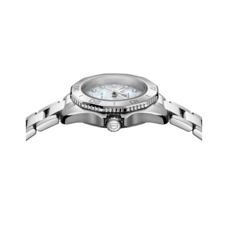 Reloj TAG Heuer Aquaracer Professional 200 WBP1416.BA0622. Género: Mujer. Material: Acero. Tamaño: Menos de 32mm. Correa: Acero. Color esfera: Blanco. Estilo: Deportivo. Movimiento: Cuarzo. Características técnicas: Hora y segundero