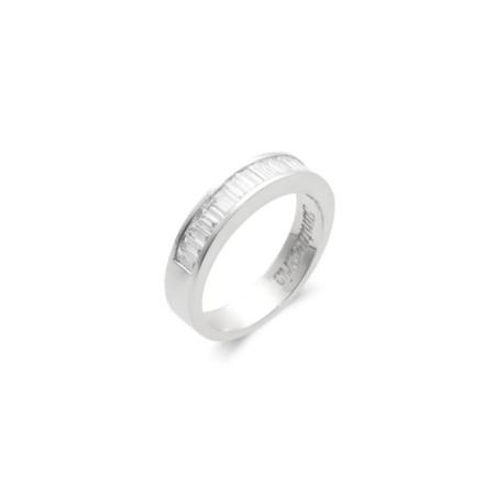 Anillo Oro Blanco Y Diamantes. Género: Mujer. Material: Oro blanco. Piedras: Diamantes