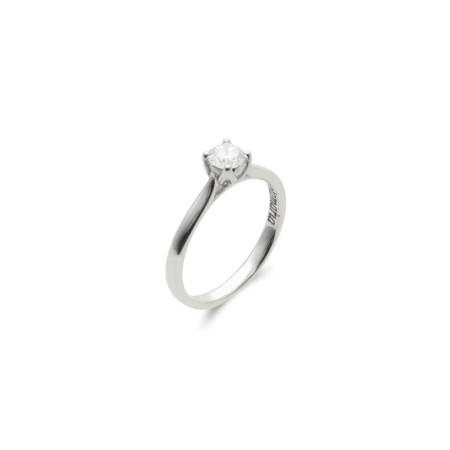 Anillo-Solitario Oro Blanco Y Diamante. Género: Mujer. Material: Oro blanco. Piedras: Diamantes