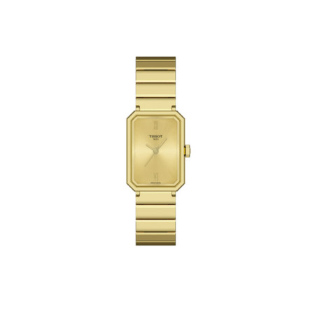 Reloj Tissot SRV 30MM T160.110.33.023.00. Género: Mujer. Material: Acero. Tamaño: Menos de 32mm. Correa: Acero. Color esfera: Dorada. Estilo: Clásico. Movimiento: Cuarzo. Características técnicas: Solo hora