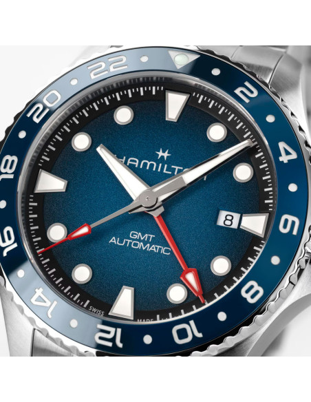 Reloj Hamilton Khaki Navy Scuba Auto GMT 43MM H82535140
