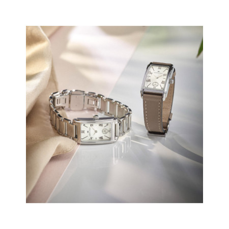 Reloj Hamilton American Classic Ardmore Quartz H11221114. Género: Mujer. Material: Acero. Tamaño: Menos de 32mm. Correa: Acero. Color esfera: Plata. Estilo: Clásico. Movimiento: Cuarzo. Características técnicas: Hora y segundero