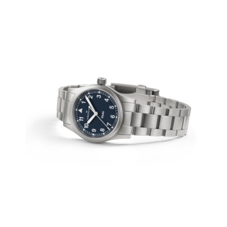 Reloj Hamilton Khaki Field Quartz 33MM H69301140. Género: Mujer,Hombre. Material: Acero. Tamaño: De 32mm a 38mm. Correa: Acero. Color esfera: Azul. Estilo: Casual. Movimiento: Cuarzo. Características técnicas: Hora y segundero