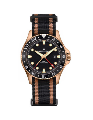 Reloj Hamilton Khaki Navy Scuba Automatic GMT 43MM Bronce H82565930