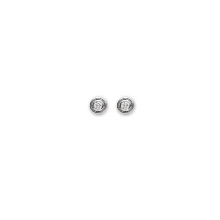 Pendientes Oro Blanco, Diamante Y Esmeralda. Género: Mujer. Material: Oro blanco. Piedras: Diamantes,Esmeraldas