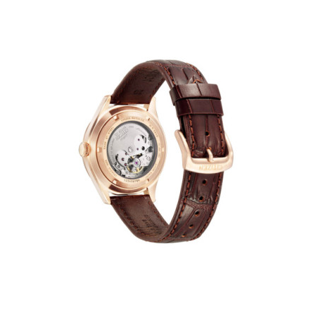 Reloj Citizen Automático C7 NH8393-05A. Género: Hombre. Material: Acero. Tamaño: De 39mm a 42mm. Correa: Piel. Color esfera: Blanco. Estilo: Clásico. Movimiento: Automático. Características técnicas: Calendario,Reserva de marcha,Hora y segundero