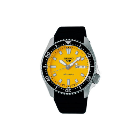 Reloj Seiko 5 Sports SKX series SRPL87K1. Género: Hombre. Material: Acero. Tamaño: De 39mm a 42mm. Correa: Caucho. Color esfera: Otros. Estilo: Deportivo. Movimiento: Automático. Características técnicas: Calendario,Reserva de marcha,Hora y segundero