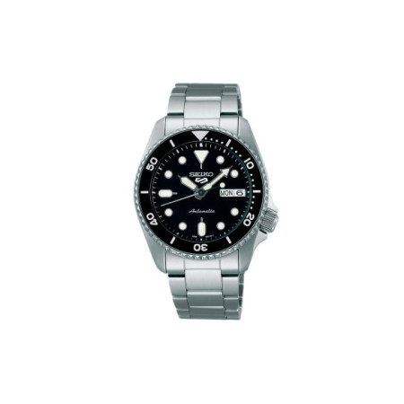 Reloj Seiko 5 Sports SKX series SRPK29K1. Género: Hombre. Material: Acero. Tamaño: De 32mm a 38mm. Correa: Acero. Color esfera: Negro. Estilo: Deportivo. Movimiento: Automático. Características técnicas: Hora y segundero,Reserva de marcha,Calendario