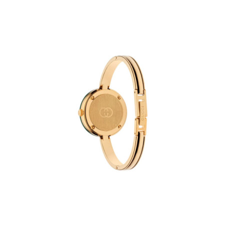 Reloj Gucci Play YA151543. Género: Mujer. Material: Acero. Tamaño: Menos de 32mm. Correa: Acero. Color esfera: Blanco. Estilo: Clásico. Movimiento: Cuarzo. Características técnicas: Solo hora