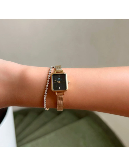Reloj Daniel Wellington Mini Evergold Onyx DW00100652