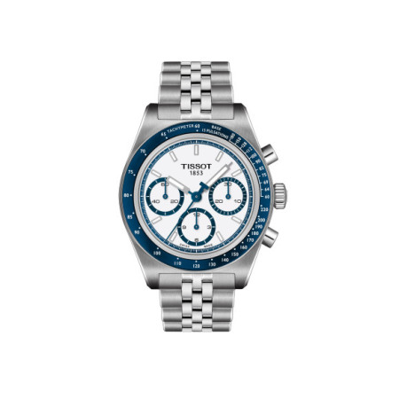 Reloj Tissot PR516 41MM T149.462.11.011.00. Género: Hombre. Material: Acero. Tamaño: De 39mm a 42mm. Correa: Acero. Color esfera: Blanco. Estilo: Deportivo. Movimiento: Automático. Características técnicas: Hora y segundero,Reserva de marcha,Cronógrafo